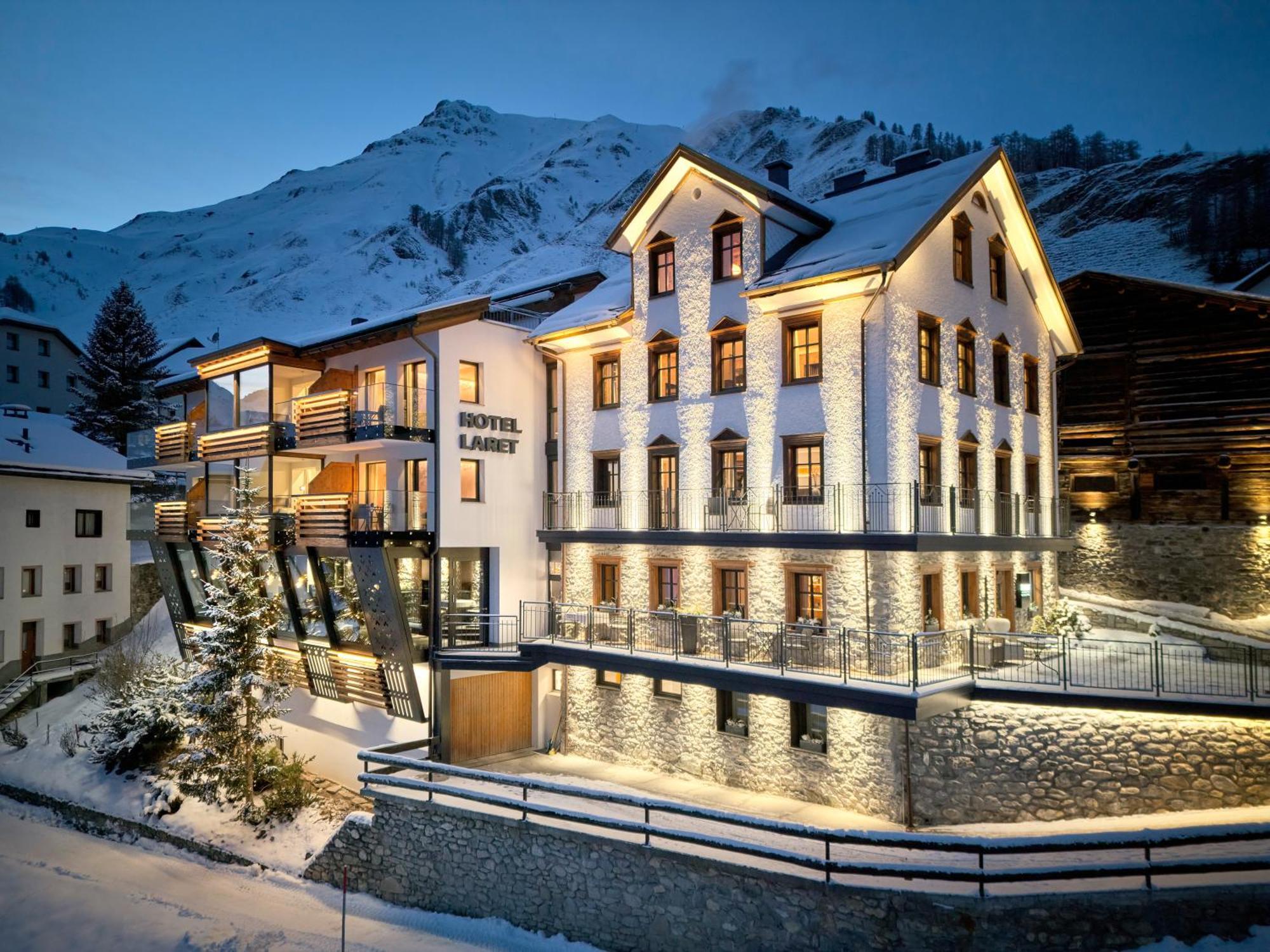 LARET private Boutique Hotel - Adults only Samnaun Extérieur photo